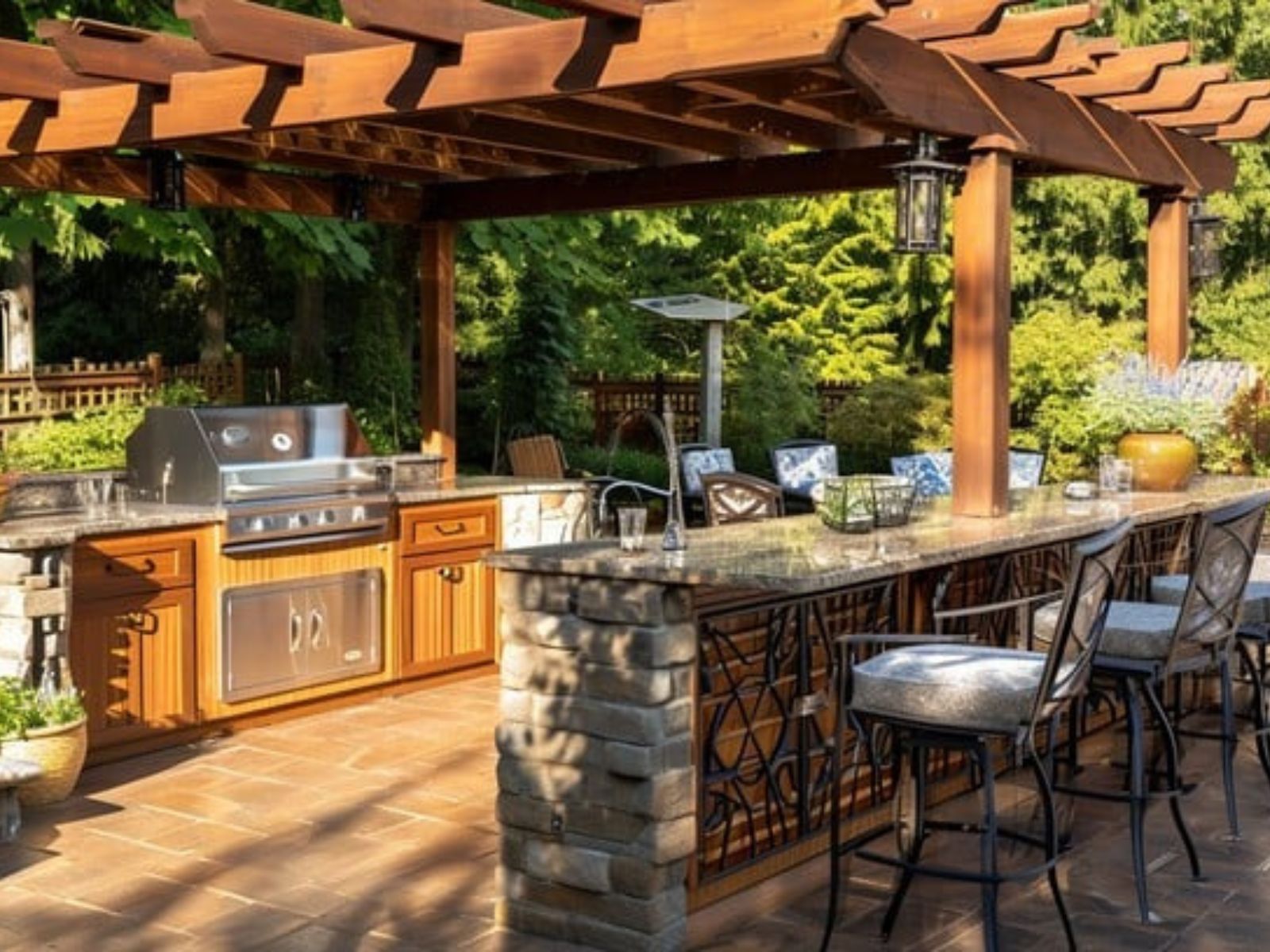Outdoor Kitchen Setup